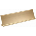 Gold Name Plate Holder Only (1 1/2"x8")